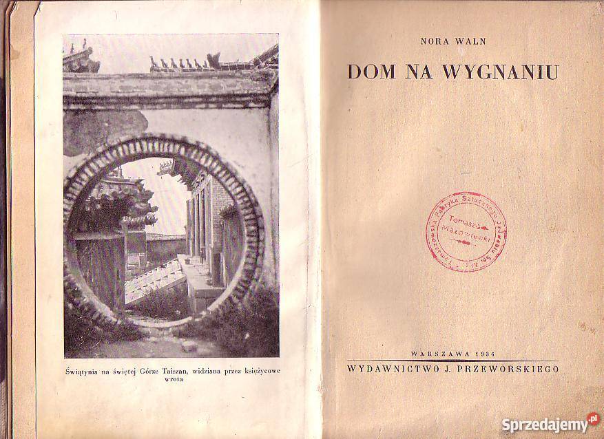 6666 DOM NA WYGNANIU NORA WALN 1936 Czyrna