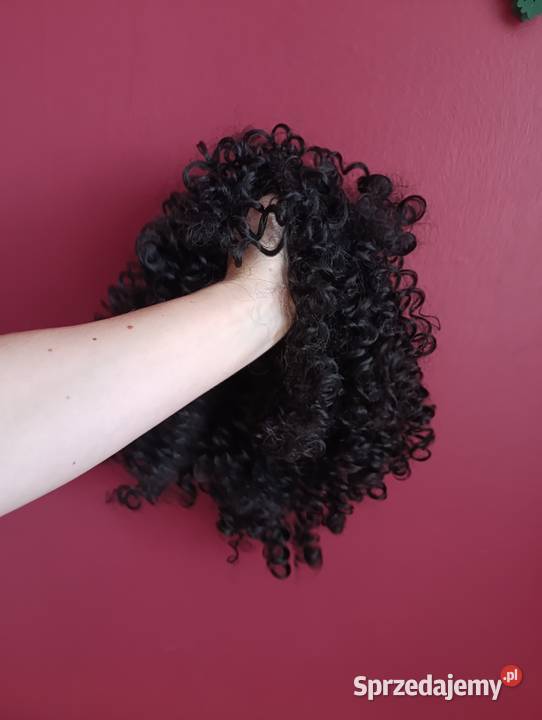 Czarna peruka afro loki Zamość
