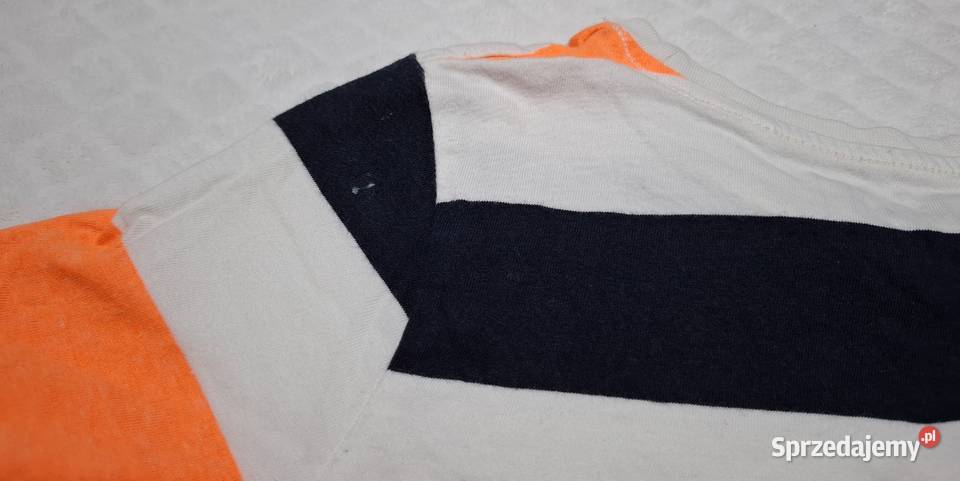 Koszulka krótki rękaw Tshirt chłopięca pasy CA C&A śląskie Czeladź