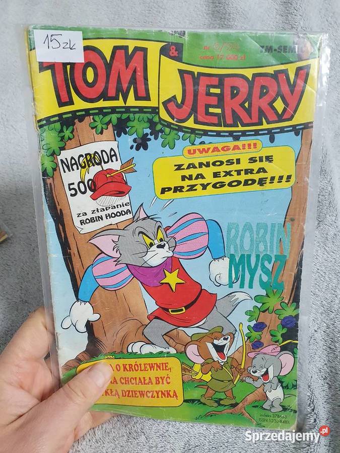 Tom Jerry zestaw 11 komiksów