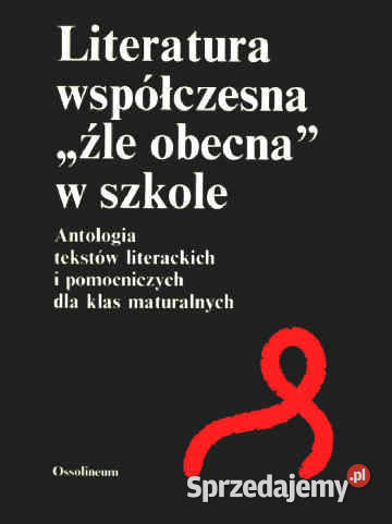 LITERATURA WSPÓŁCZESNA ŹLE OBECNA W SZKOLE B