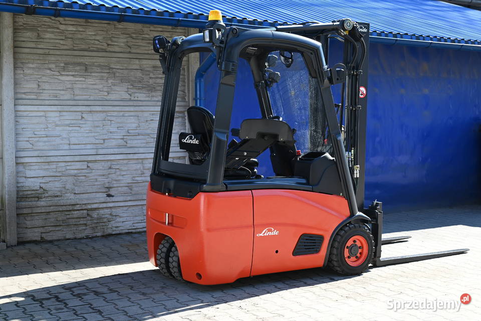 Wózek widłowy Linde E16 C Duplex 3m 4 sekcje elektryczny Częstochowa