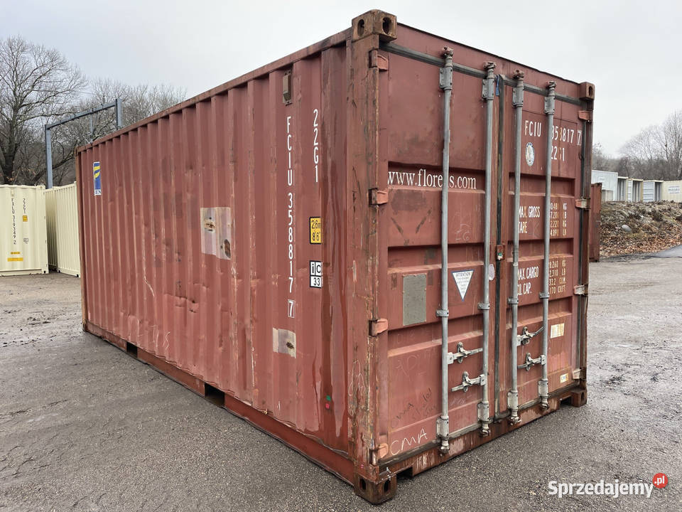 Kontener morski magazynowy 20DV 6 metrowy Świętochłowice