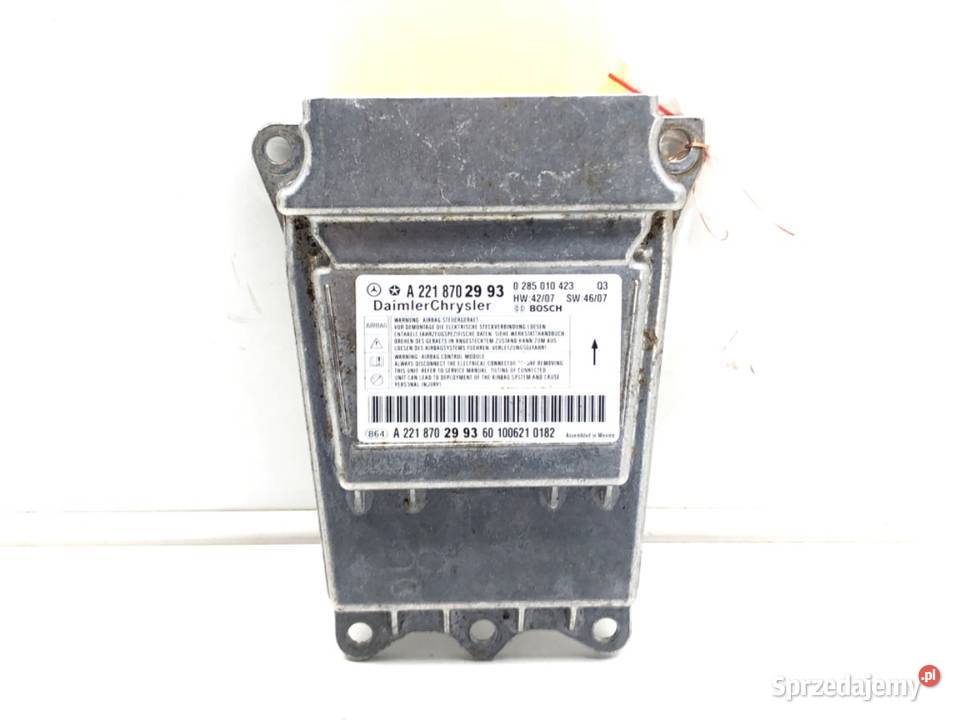 SENSOR AIRBAG MERCEDES W221 A2218702993 0513 Motoryzacja sprzedam