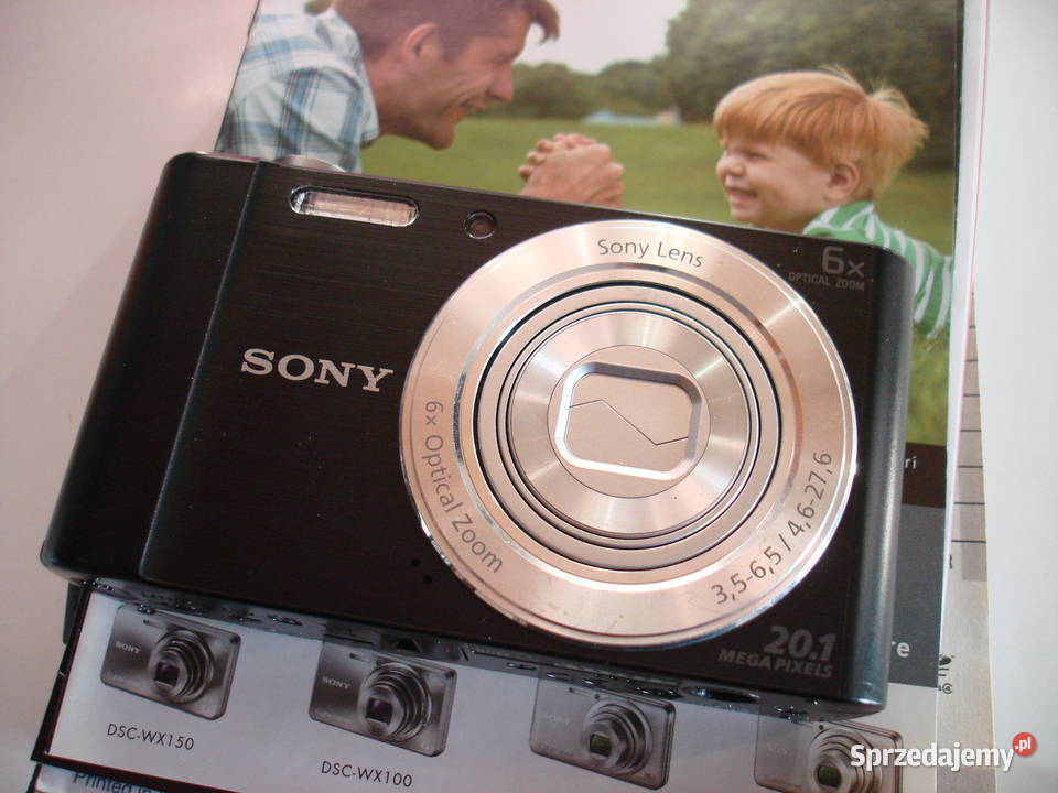 SONY Aparat kompaktowy Cyber Shot DSC w 810 Poznań