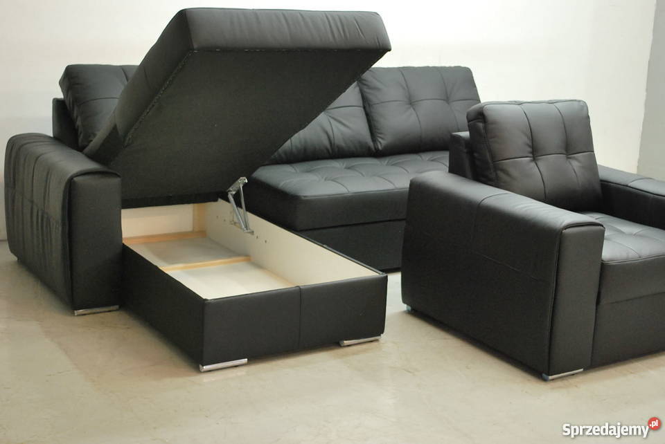 SKÓRA NATURALNA NAROŻNIK Z FSPANIA fotel 6605 Poznań