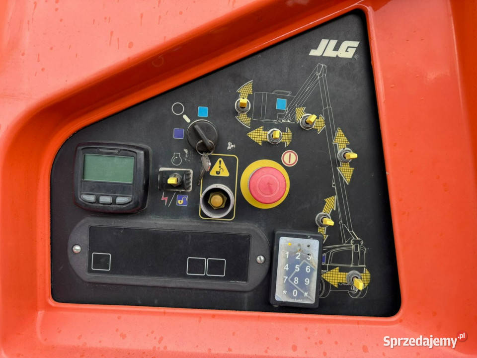 podnośnik koszowy JLG 460SJ 4X4 Teleskopowy Dźwigi, podnośniki