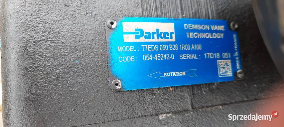 Parker pompa hydrauliczna Parker Typ T7EDS 050 B Pszczyna