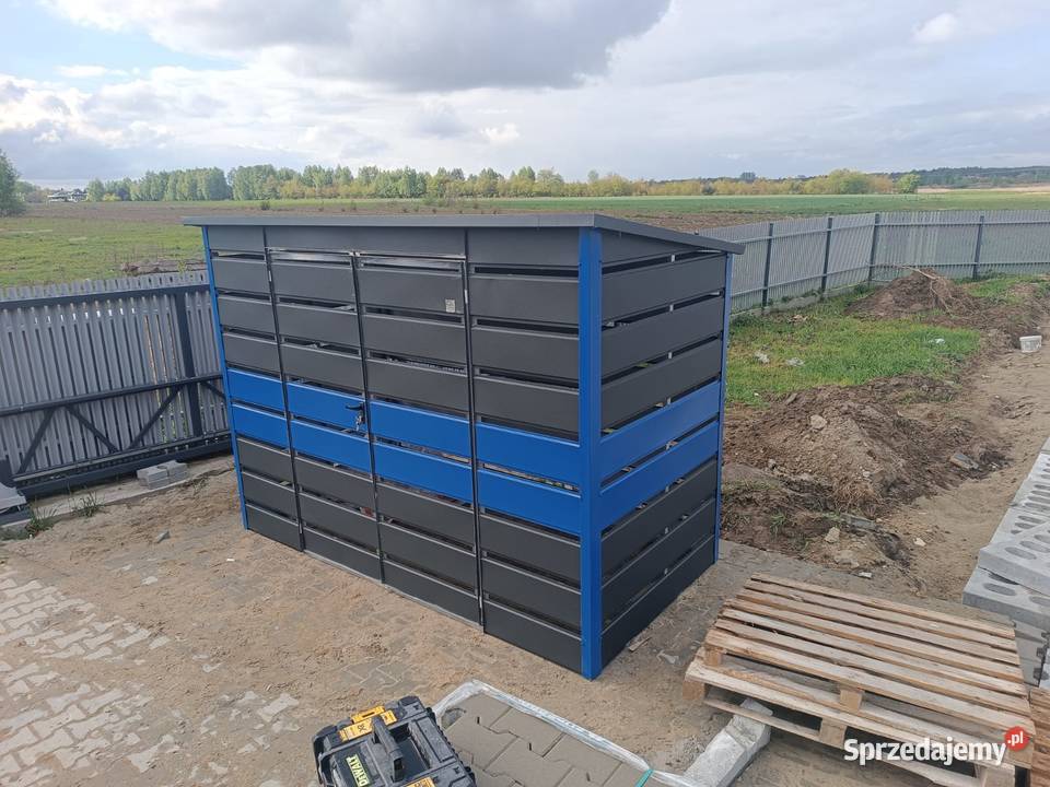 Wiata Śmietnikowa 4x1 Śmietnik Altana Krosno