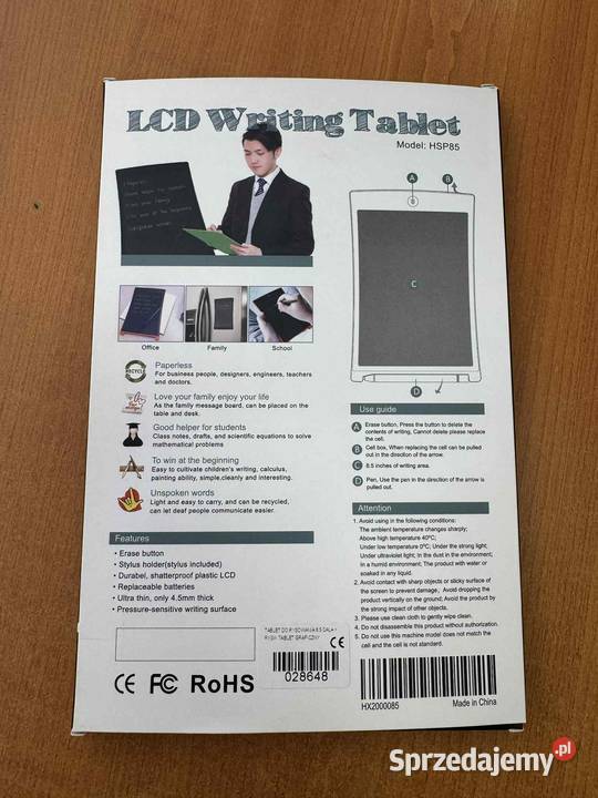 Tablet do rysowania Logit HSP85 85 warmińsko-mazurskie Elbląg