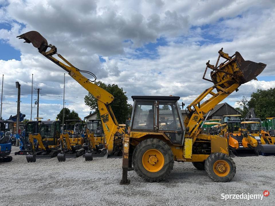 KoparkoŁadowarka JCB 3CX z 1988 roku Teleskop nie łódzkie Złoczew