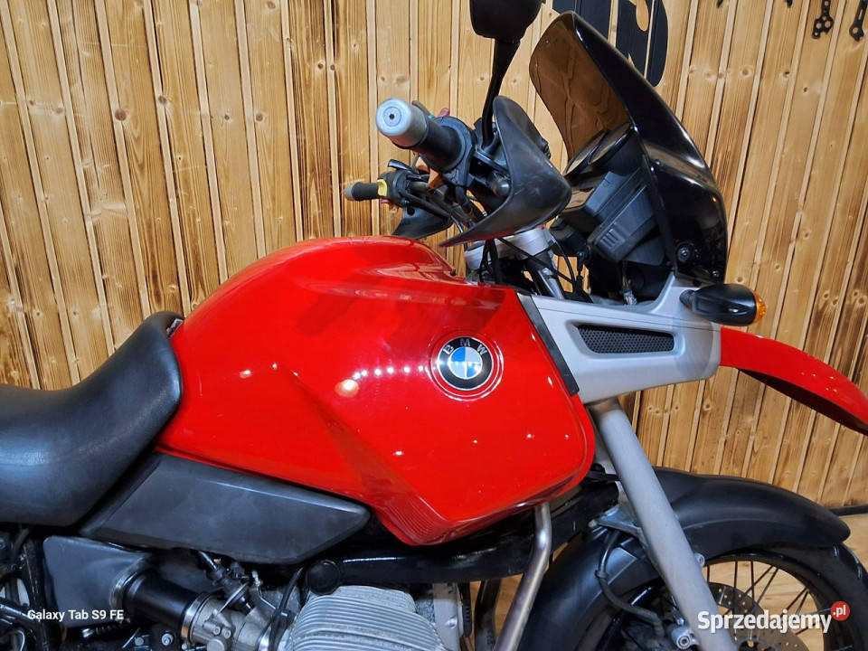 BMW GS Motocykl BMW R110 GS W STANIE raty kup Rok produkcji 1997 Stare Miasto sprzedam