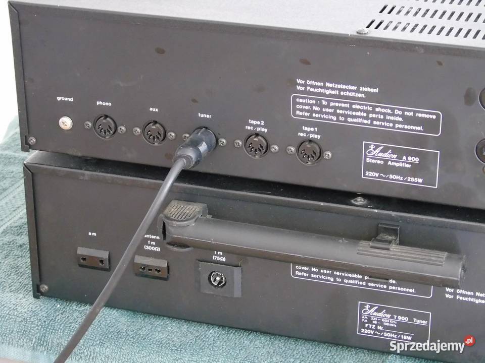 Wzmacniacz i Tuner Audion A900 i T900 sprawne