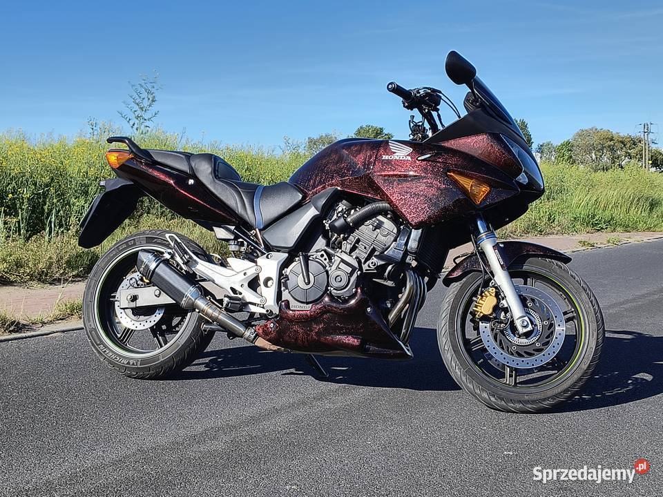 Honda Cbf 600 lakier Candy Red Poznań