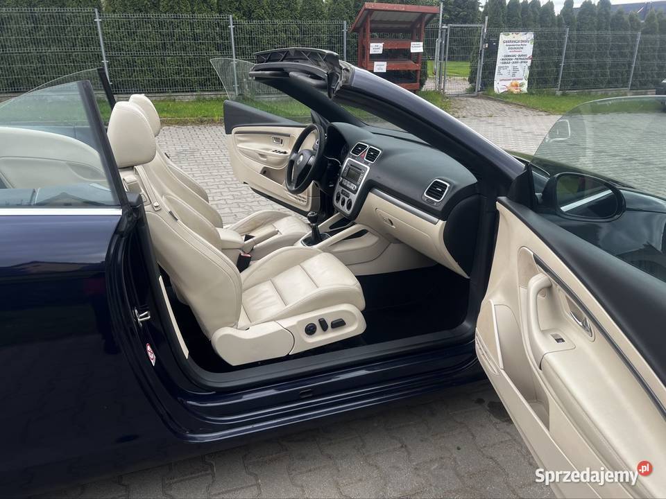Piękny Vw eos cabrio sztywny dach 16 benzyna