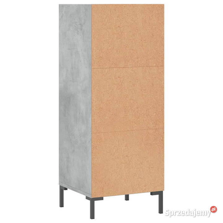 Szafka szarość betonu 345x325x90 materiał Warszawa