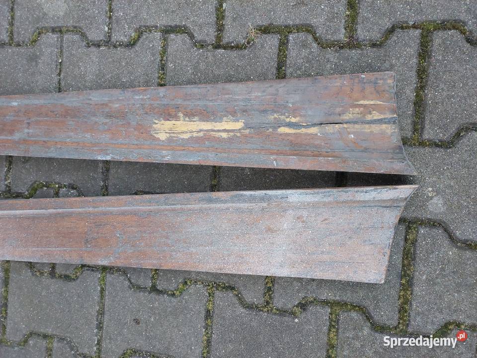 Stare dębowe stopnie zewnętrzne na progi VW Tczew sprzedam