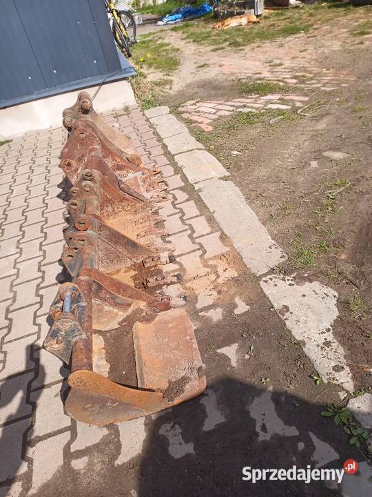 Łyżka 40 bolce 25mm minikoparka 2t Bruszczewo