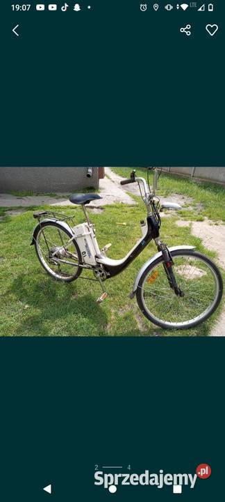 Rower elektryczny Sport i Wypoczynek Iłowo-Osada sprzedam