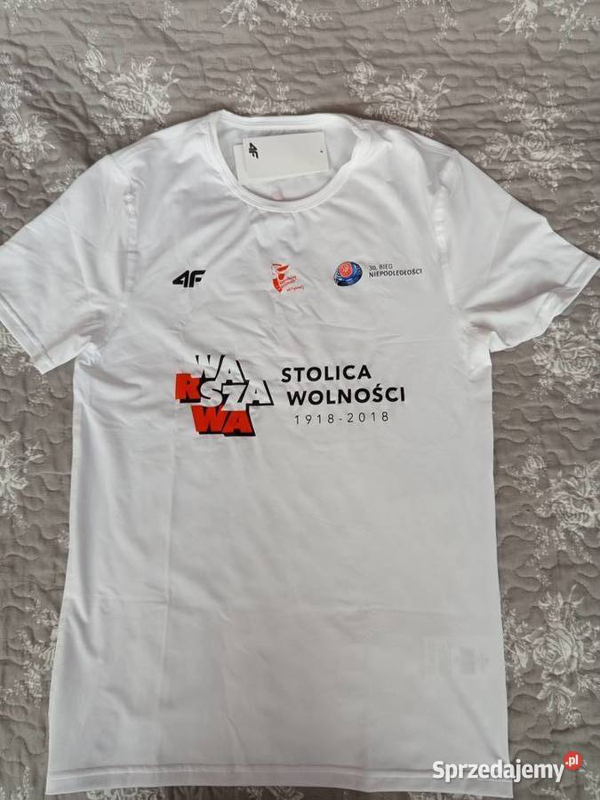 Koszulki z 30 Bieg Warszawski w 100 lat mazowieckie Warszawa
