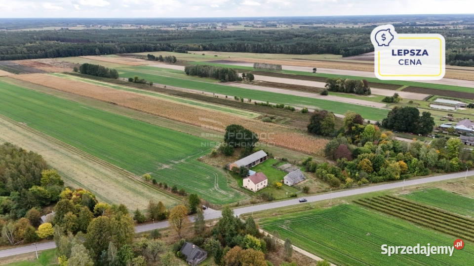 Działka 145ha z możliwością zabudowy Kolembrody sprzedam
