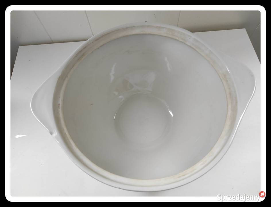 Waza gładka biała Lubiana