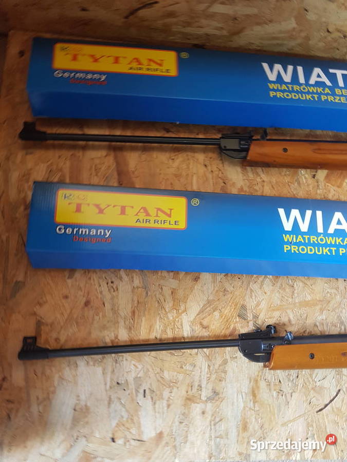 WIATRÓWKA KARABINEK TYTAN DREWNO MAGNUM B2 45 MM sprzedam