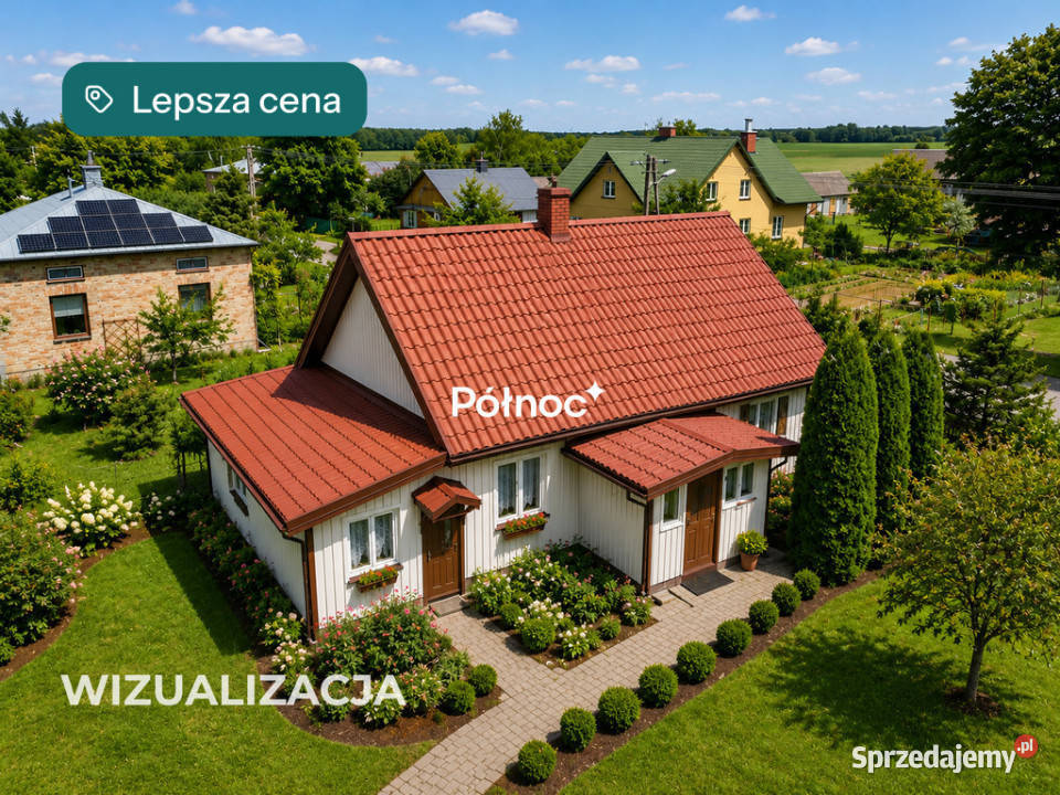 Dom budynki gospodarcze Korczówka gm Łomazy drewno