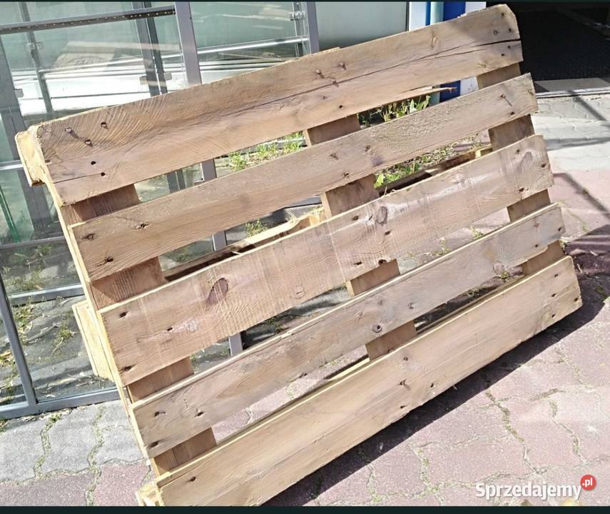 Palety 120x80 mocne prawie EURO raz użyte