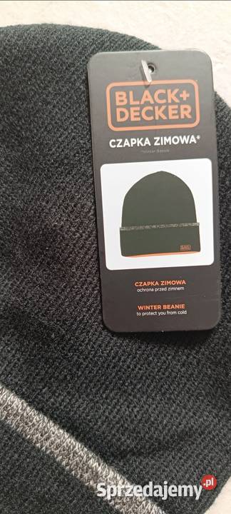 BLACKDECKER czapka zimowa rozmiar dorosłych Uniseks