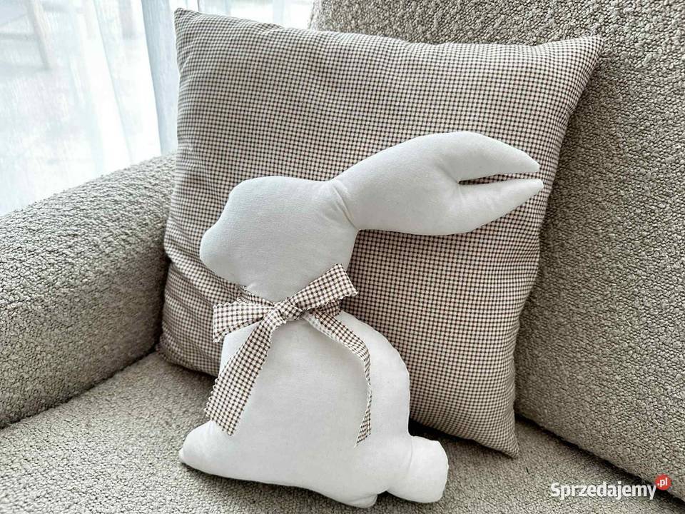 Poduszka dekoracyjna królik zestaw Boreczek