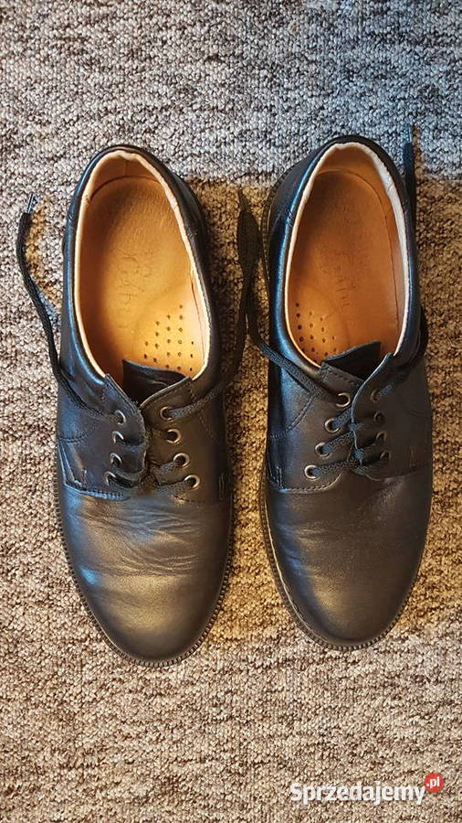 Buty Gabut 4243 275 półbuty skórzane czarne
