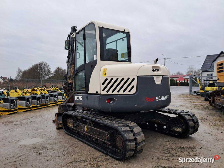 Minikoparka SCHAEFF TEREX TC 75 17r 75T volvo Sułów sprzedam