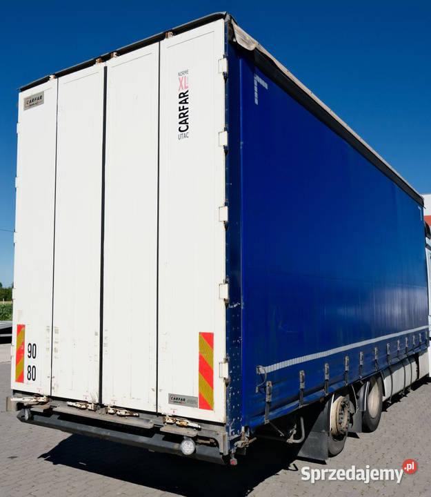 Zabudowa Firanka Plandeka MERCEDES ACTROS Firana Łódź