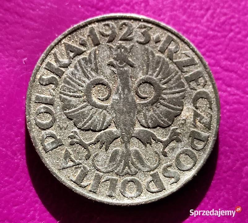 Moneta okupacyjna GG 20 groszy 1923 Cynk Rzadka Pruszków sprzedam