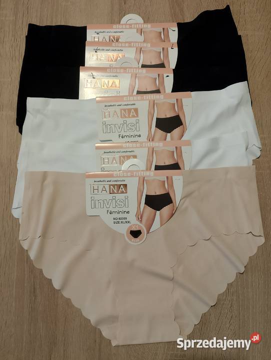 Majtki bezszwowe zestaw 6 sztuk XLXXL śląskie Truskolasy