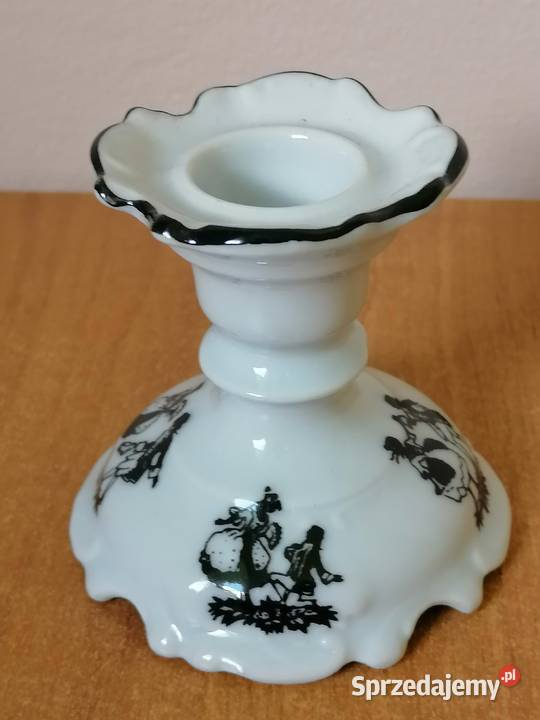 Świecznik Porcelanowy Dworska Para Wałbrzych sprzedam