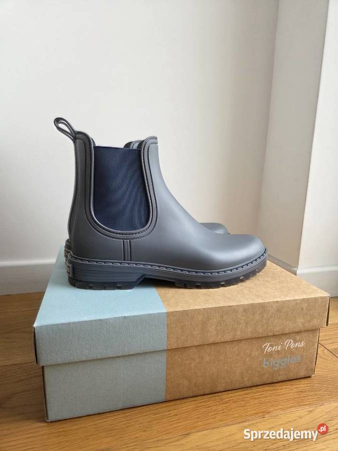 Kalosze niebieskie krótkie Toni Pons Cancun 25