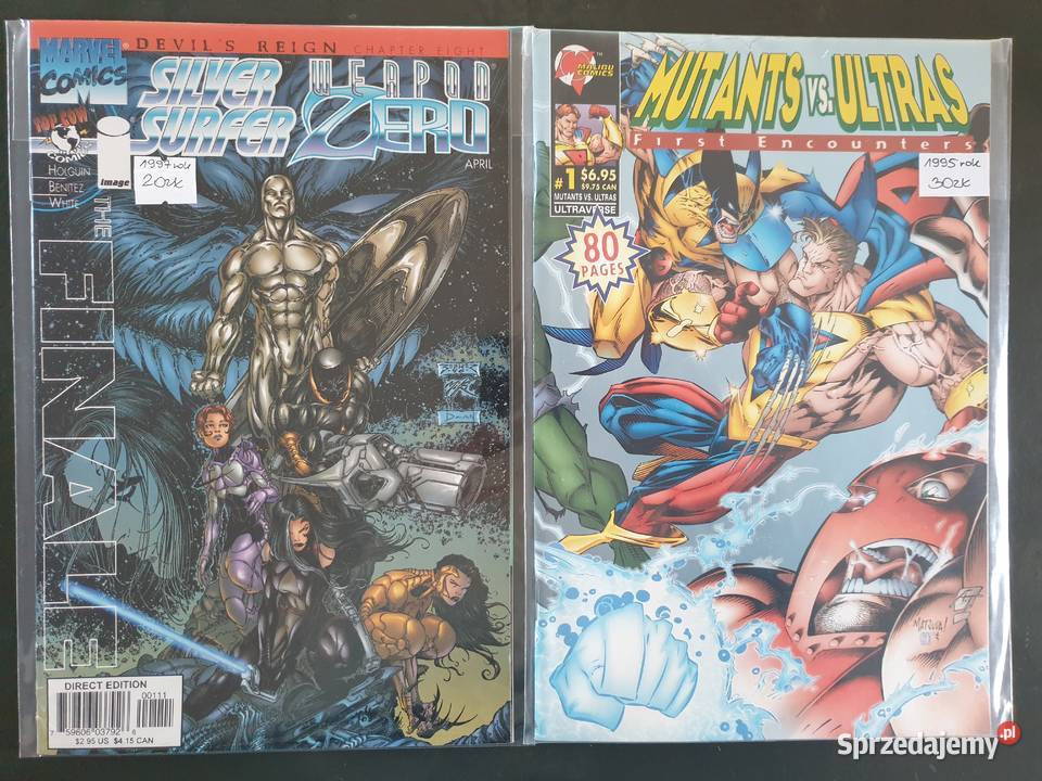 Zestaw 14 komiksów Marvel Top Cow Image Malibu sprzedam