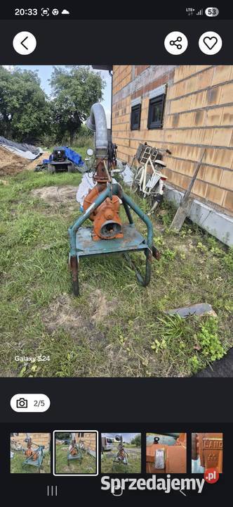 POMPA DO DESZCZOWNI Ceków