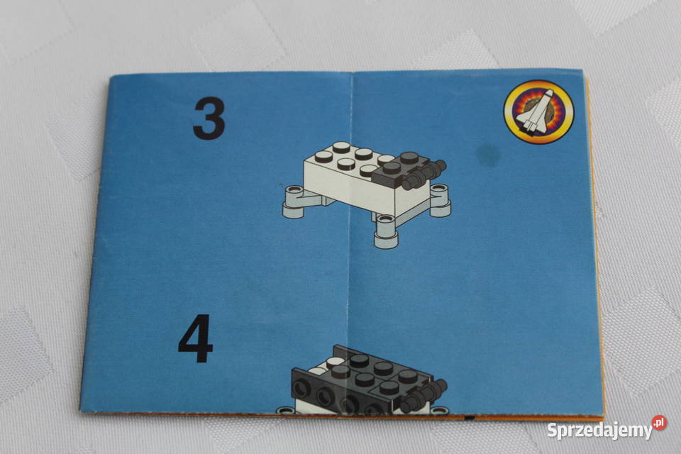 6458 LEGO Zestaw Kompletny Instrukcja Stacja śląskie Bielsko-Biała