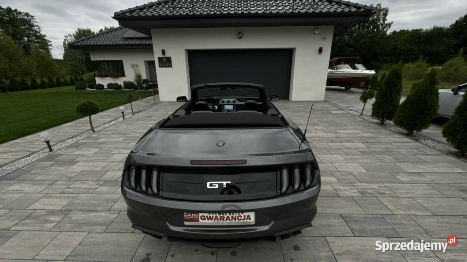 Ford Mustang 50v8 GTPremium 450 radar navi skóry kamera cofania Gdańsk