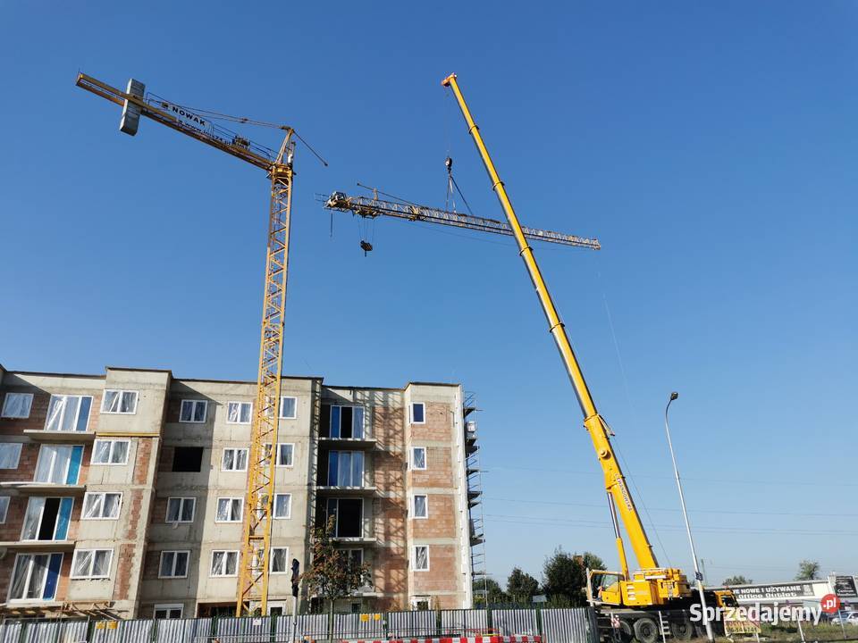 Żuraw wieżowy górno obrotowy Potain MC 85B 2006 Ligota Piękna