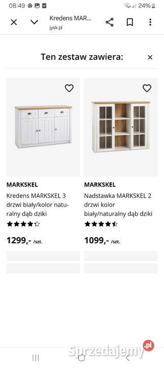 Kredens w stylu wiejskim Grabowiec-Góra