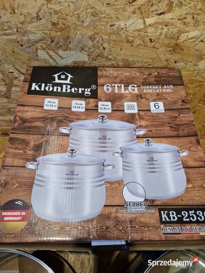 3 GARNKÓW GASTRONOMICZNYCH KLONBERG 151821 L