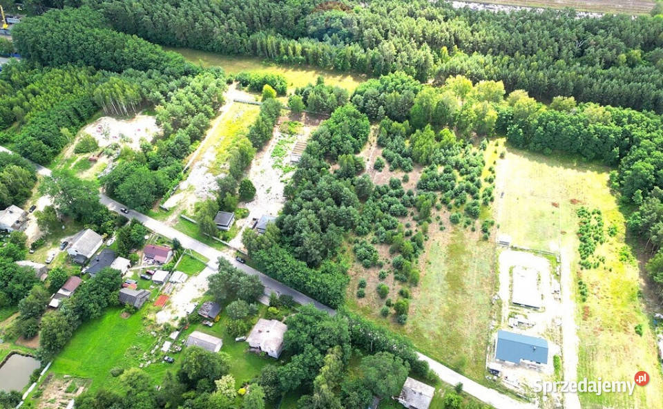 Działka inwestycyjna pod osiedle bliźniaków Puszcza Mariańska