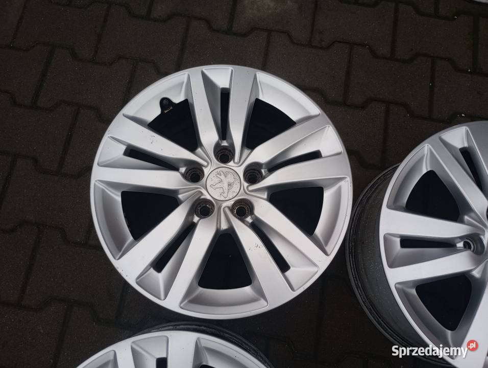 Alufelgi 16 5x108 Peugeot 308 Rifter 3008 Expert Średnica 16" Włocławek