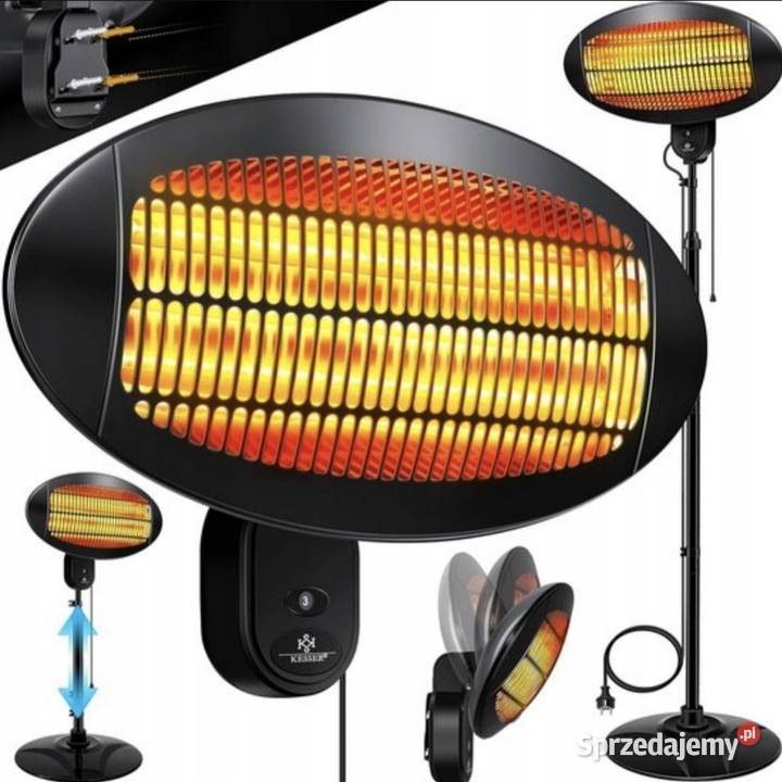 Promiennik podczerwieni grzejnik 2000W Kornica