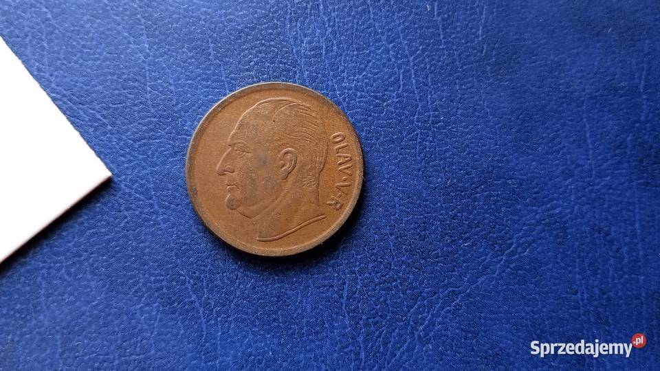 Stare monety 5 ore 1966 Norwegia Lesko sprzedam