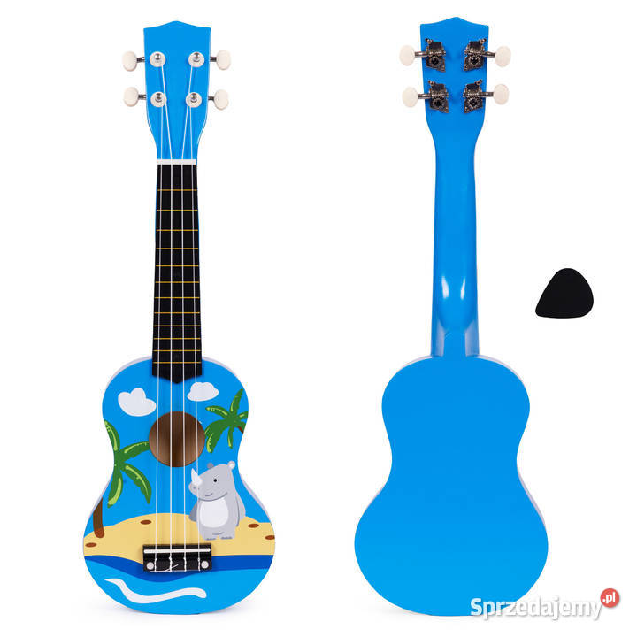 Gitara ukulele dzieci drewniana 4 struny Smogorzów
